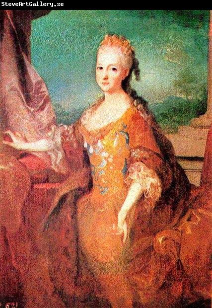 Jean Ranc Portrait of Louise elisabeth d'Orleans